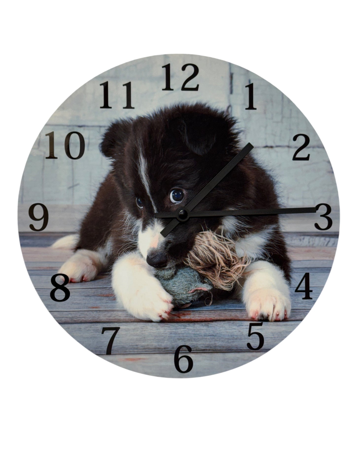 personalisierte Wanduhr