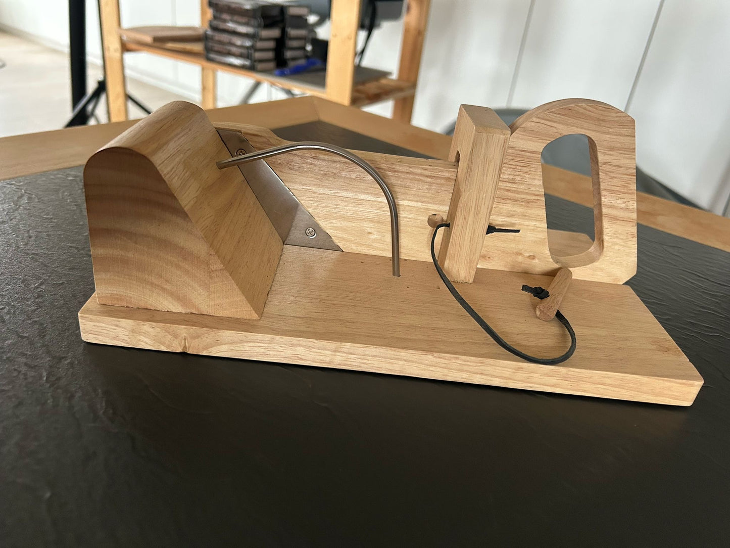 Wursthobel aus Holz mit personalisiertem Motiv