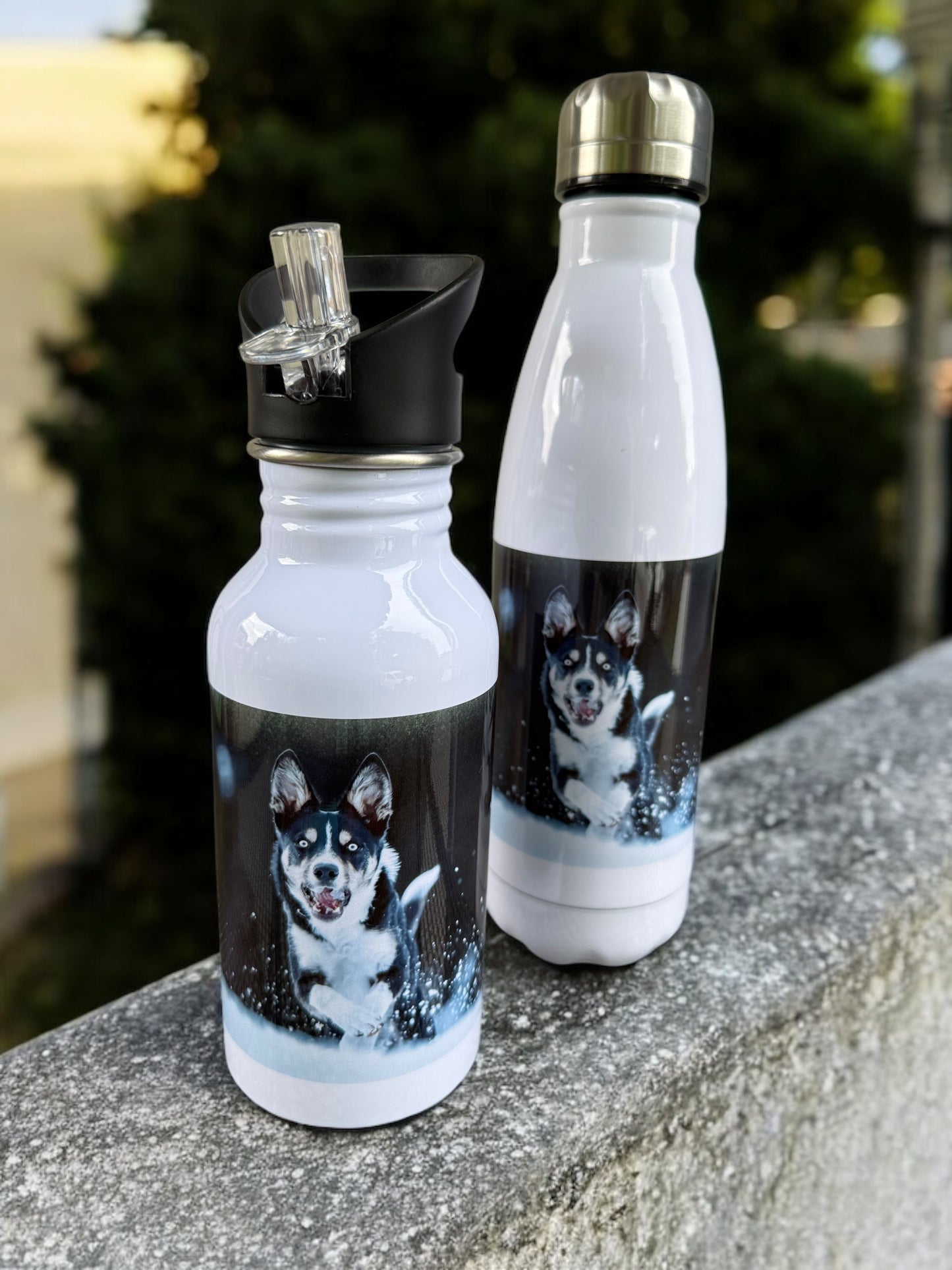 Trinkflasche aus Edelstahl